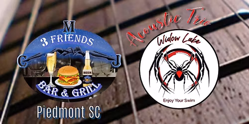 Widow Lake Acoustic Trio Returns to 3 Friends Bar & Grill - Piedmont 