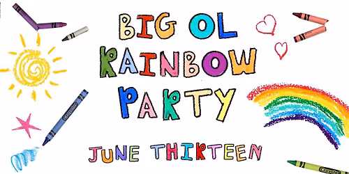 Big Ol Rainbow Party Theme Night