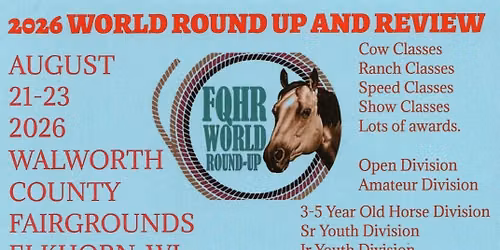 2026 FQHR World Show