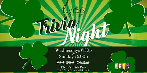 Trivia Wednesdays @ Flynn's Irish Pub