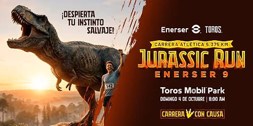 9na Carrera Atl\u00e9tica Enerser Jurassic Run\ud83e\udd95\ud83c\udfc3\u200d\u2642\ufe0f\ud83d\udd25