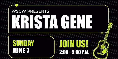 Krista Gene Live at WSCW June 7