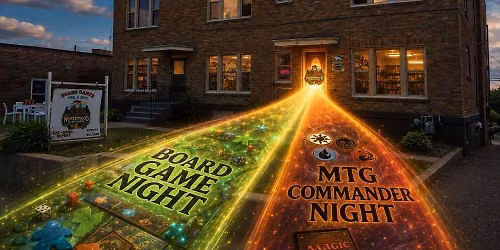 Wednesday - MTG Commander & Board Game Night
