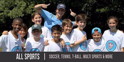 USA MULTI-SPORTS 1\/2 DAY CAMP - (Week of July 20th for Ages 5-12)