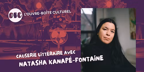 Causerie littéraire avec Natasha Kanapé-Fontaine