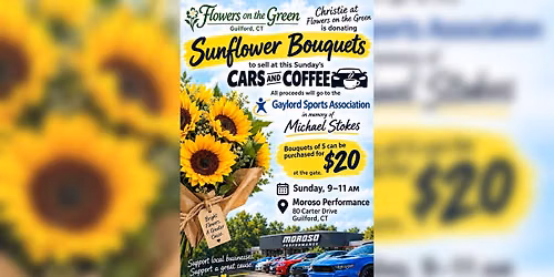 Cars & Coffee to benefit Gaylord Sports Association in Memory of Michael Stokes