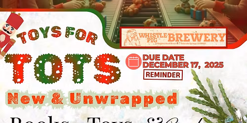 Toys 4 Tots Whistle Pig