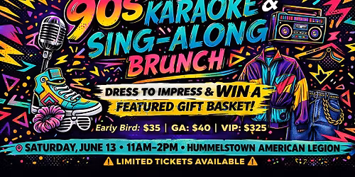 90s Karaoke & Sing-Along Brunch