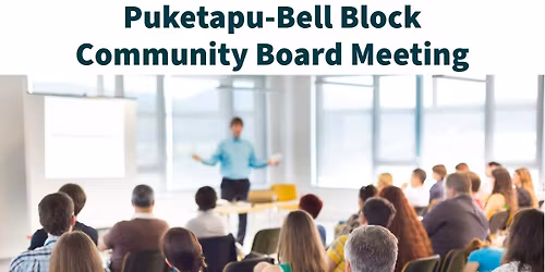 Puketapu-Bell Block Community Scheduled Board Meeting