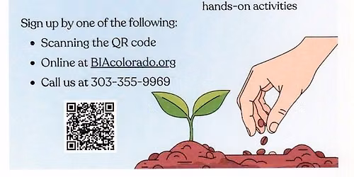REGISTRATION REQUIRED Seed to Sprout Youth Gardening Class