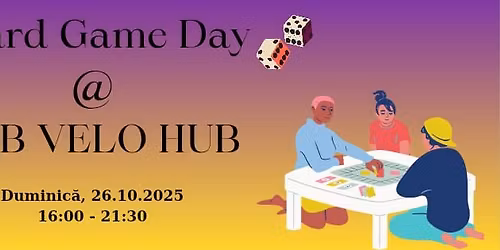 \ud83c\udfb2 Board Game Day \u2013 Carcassonne la CUB Velo HUB \ud83c\udfb2