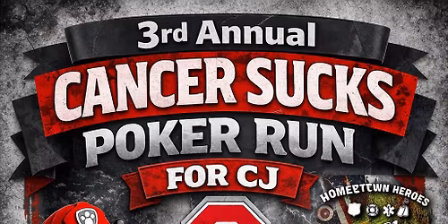 3rd Annual Cancer Sucks Poker Run