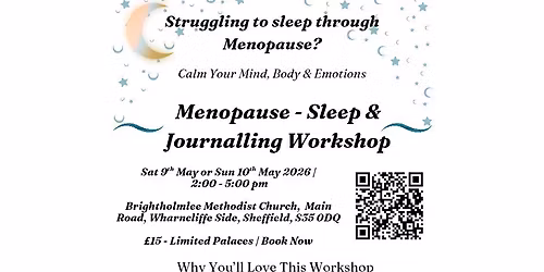 Menopause Workshop - Sleep & Journalling 