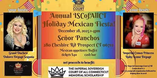 ISCofAllCT\u2019s \u201cHoliday Mexican Fiesta\u201d