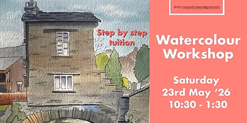 Watercolour Workshop - The Bridge House in Ambleside