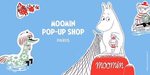 Moomin Shop pop-up in Paris | Grand opening
