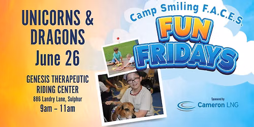 Camp Smiling F.A.C.E.S. Fun Fridays: Unicorns & Dragons