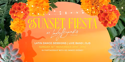 \ud83d\udc83 Sunset Fiesta Rooftop Party \u2013 Free Entry | Salsa \u2022 Bachata \u2022 Live Music