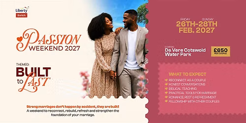 Passion Weekend 2027