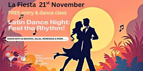 LA FIESTA | Bachata Fever Friday Night Social Dancing