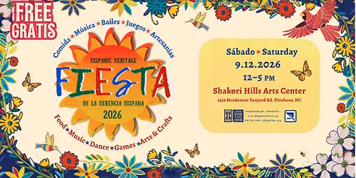 Hispanic Heritage Fiesta de la Herencia Hispana 2026