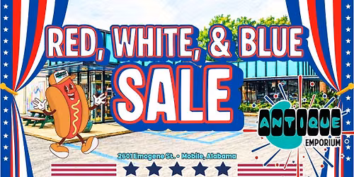 RED, WHITE, & BLUE SALE