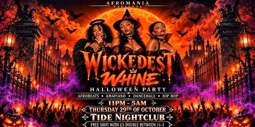 WICKEDEST WHINE \u2014 HALLOWEEN PARTY \ud83d\udc7b\ud83c\udf83