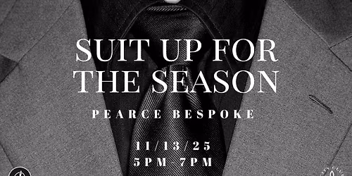 SUIT UP FOR THE SEASON