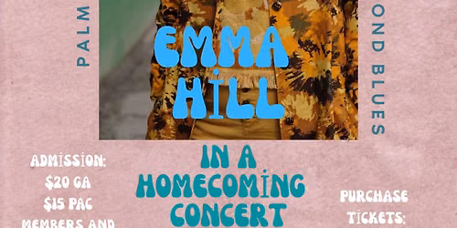 Emma Hill, A Homecoming Concert