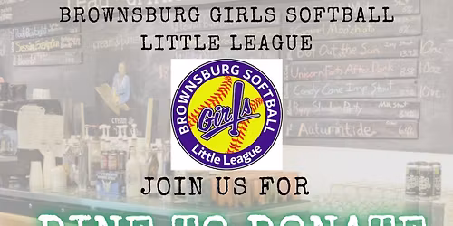 BGSLL Dine to Donate: books & brews