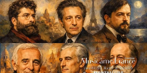 Concert \u00e0 Montpellier : Debussy, Ravel, Bizet, Aznavour, Saint-Sa\u00ebns