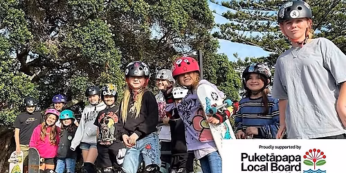 FREE Girls Skate NZ Skateboarding Clinic - Mt Roskill WM Skatepark