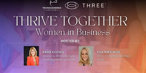 Thrive Together: Women in Business | Fall Mixer