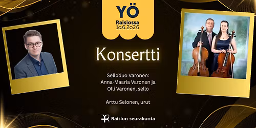 Taiteiden y\u00f6n konsertti - Selloduo Varonen ja Arttu Selonen, urut