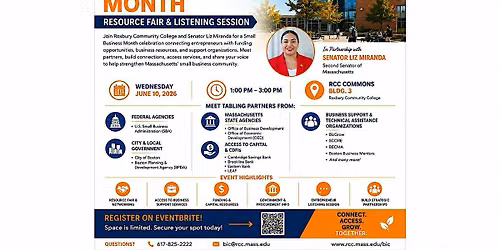 Celebrating Small Business Month: Resource Fair & Listening Session