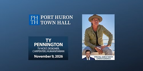 Port Huron Town Hall: Ty Pennington