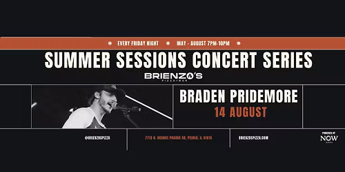Summer Sessions Concert Series | Braden Pridemore