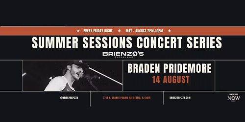 Summer Sessions Concert Series | Braden Pridemore