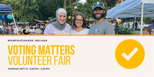 Voting Matters Volunteer Fair