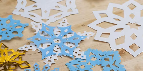 STEAM Saturdays: Snowflake Art