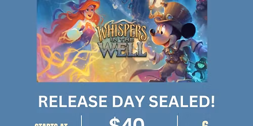 Lorcana Whispers in the Well Release Day SEALED!