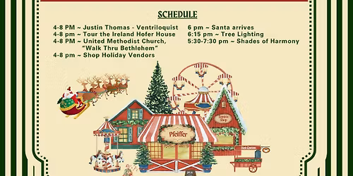Winter Wonderland & Annual Tree Lighting