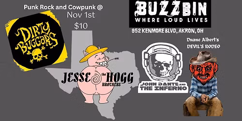 Punk Rock vs CowPunk @ Buzzbin