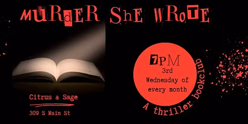 Murder She Wrote: a thriller bookclub