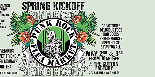 The PRFM Hamilton 2026 Spring Kickoff @ The Cotton Factory - May 2nd & 3rd
