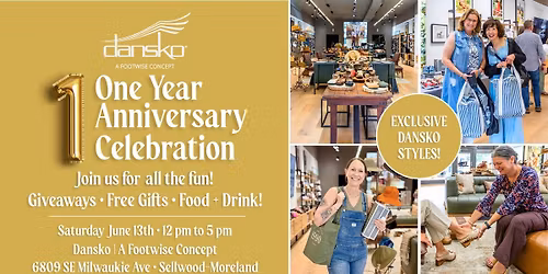 Dansko | Footwise One-Year Anniversary Celebration