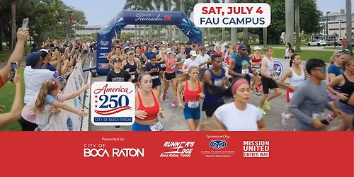 Firecracker 5K Run\/Walk at FAU Campus Boca