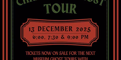 Christmas Ghost Tour at the Whittier Museum