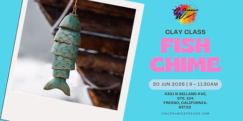 Clay Class: Fish Chime Hanger