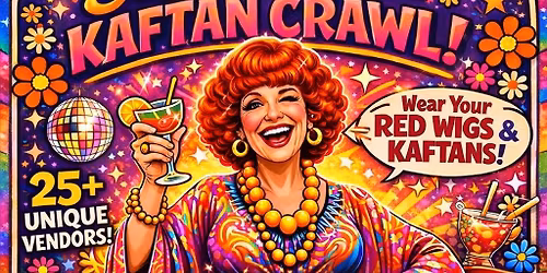 Mrs Roper Kaftan Crawl Vendor Show